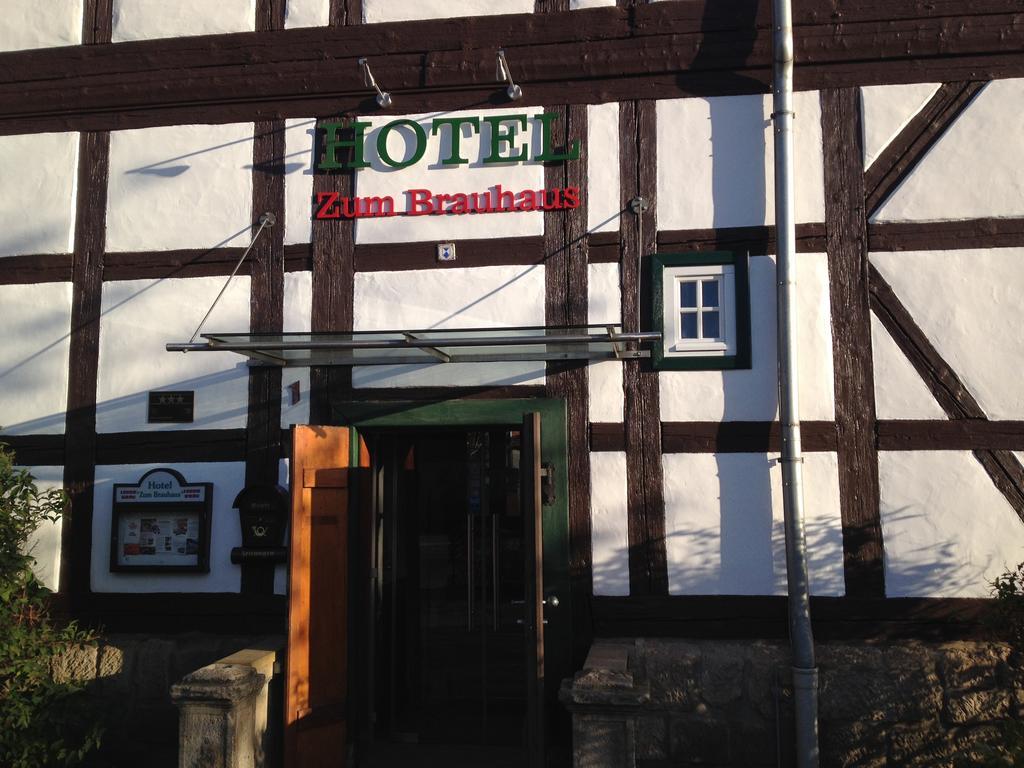 Hotel Zum Brauhaus Quedlinburg Dış mekan fotoğraf