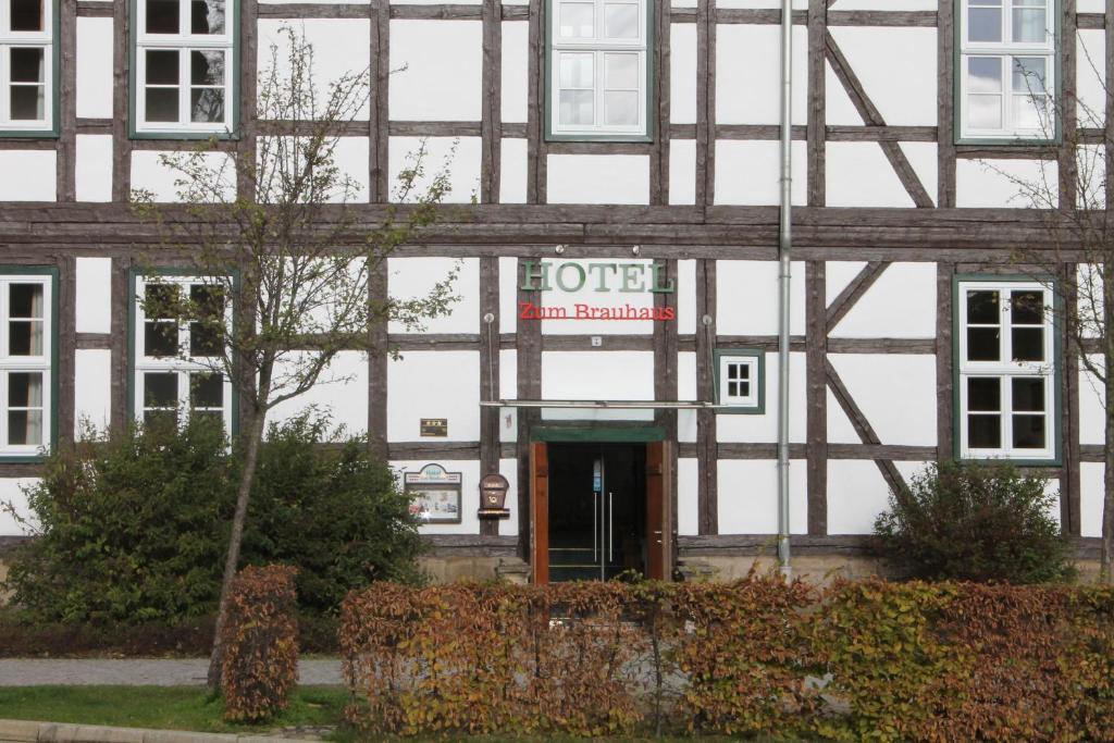 Hotel Zum Brauhaus Quedlinburg Dış mekan fotoğraf