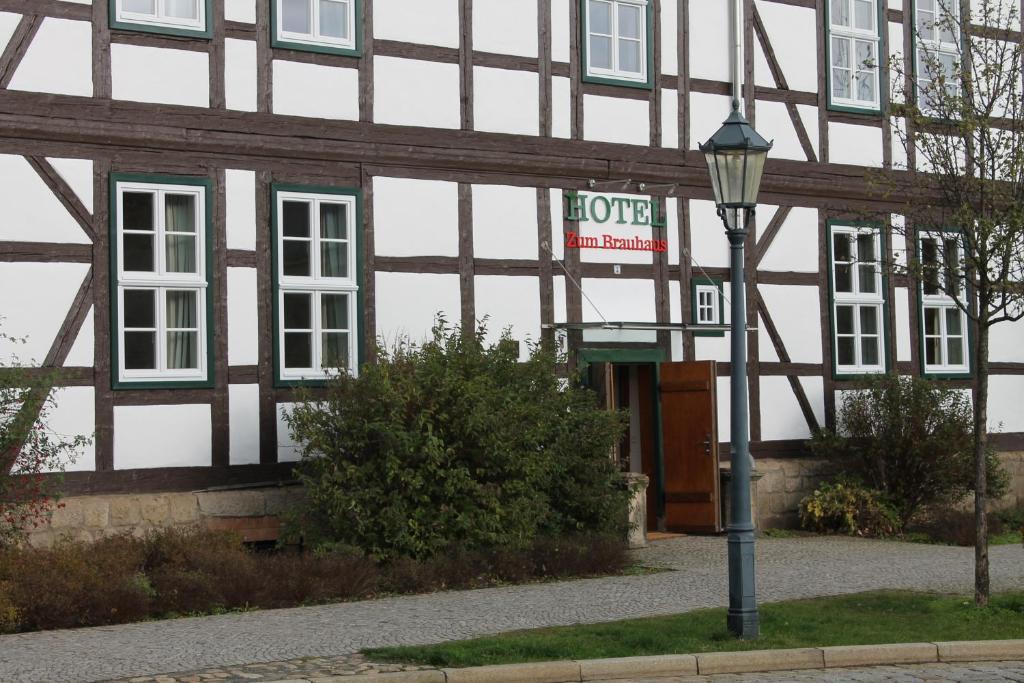 Hotel Zum Brauhaus Quedlinburg Dış mekan fotoğraf