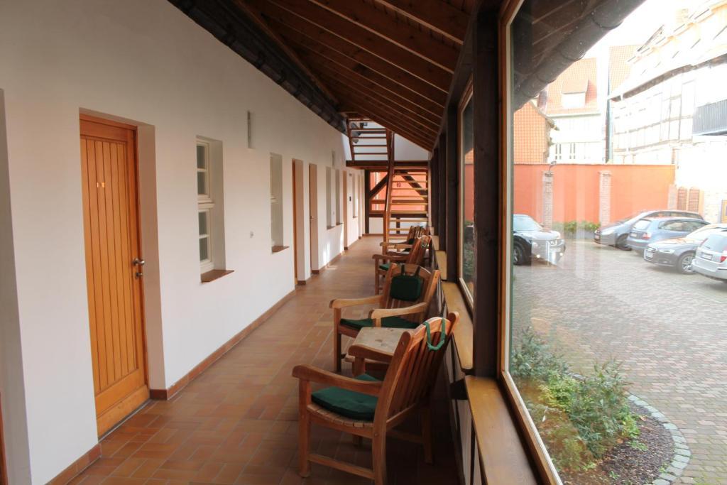 Hotel Zum Brauhaus Quedlinburg Dış mekan fotoğraf