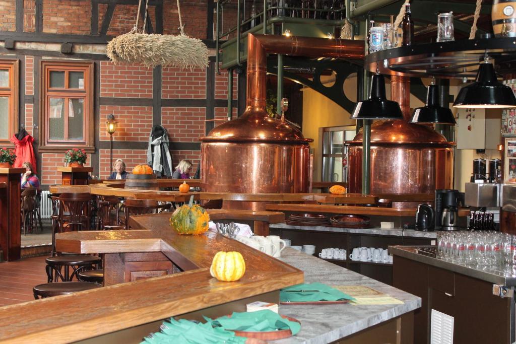 Hotel Zum Brauhaus Quedlinburg Dış mekan fotoğraf