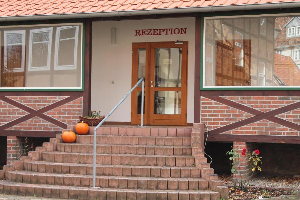 Hotel Zum Brauhaus Quedlinburg Dış mekan fotoğraf