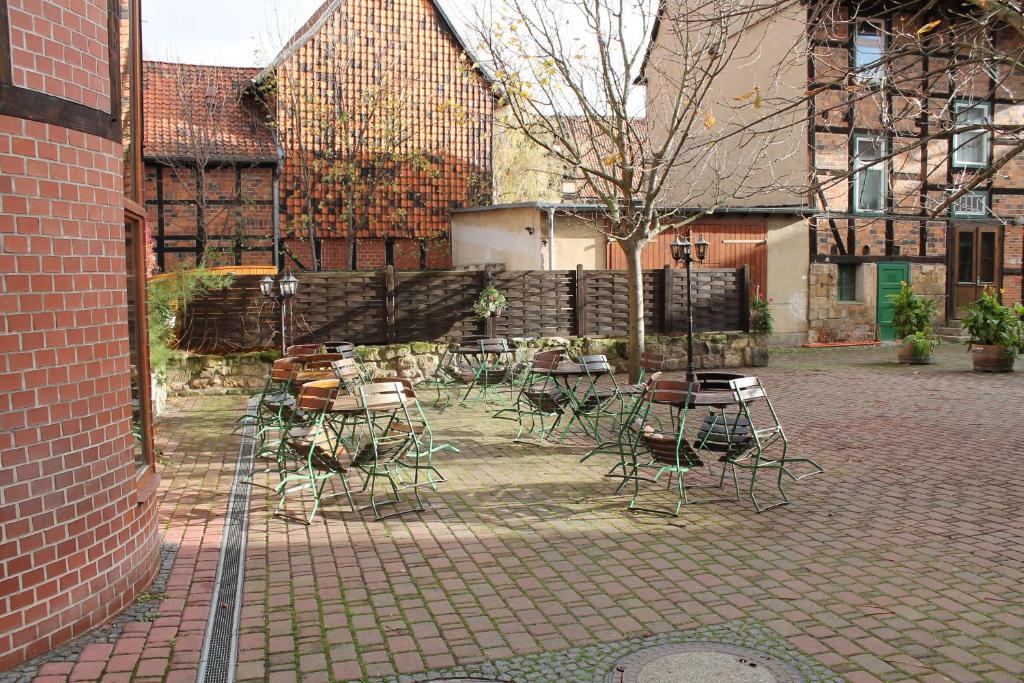 Hotel Zum Brauhaus Quedlinburg Dış mekan fotoğraf