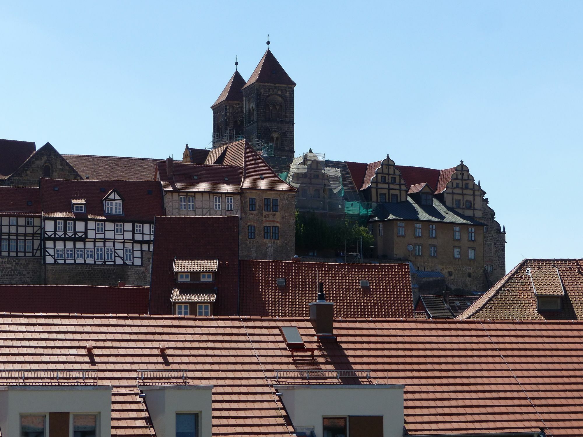 Hotel Zum Brauhaus Quedlinburg Dış mekan fotoğraf