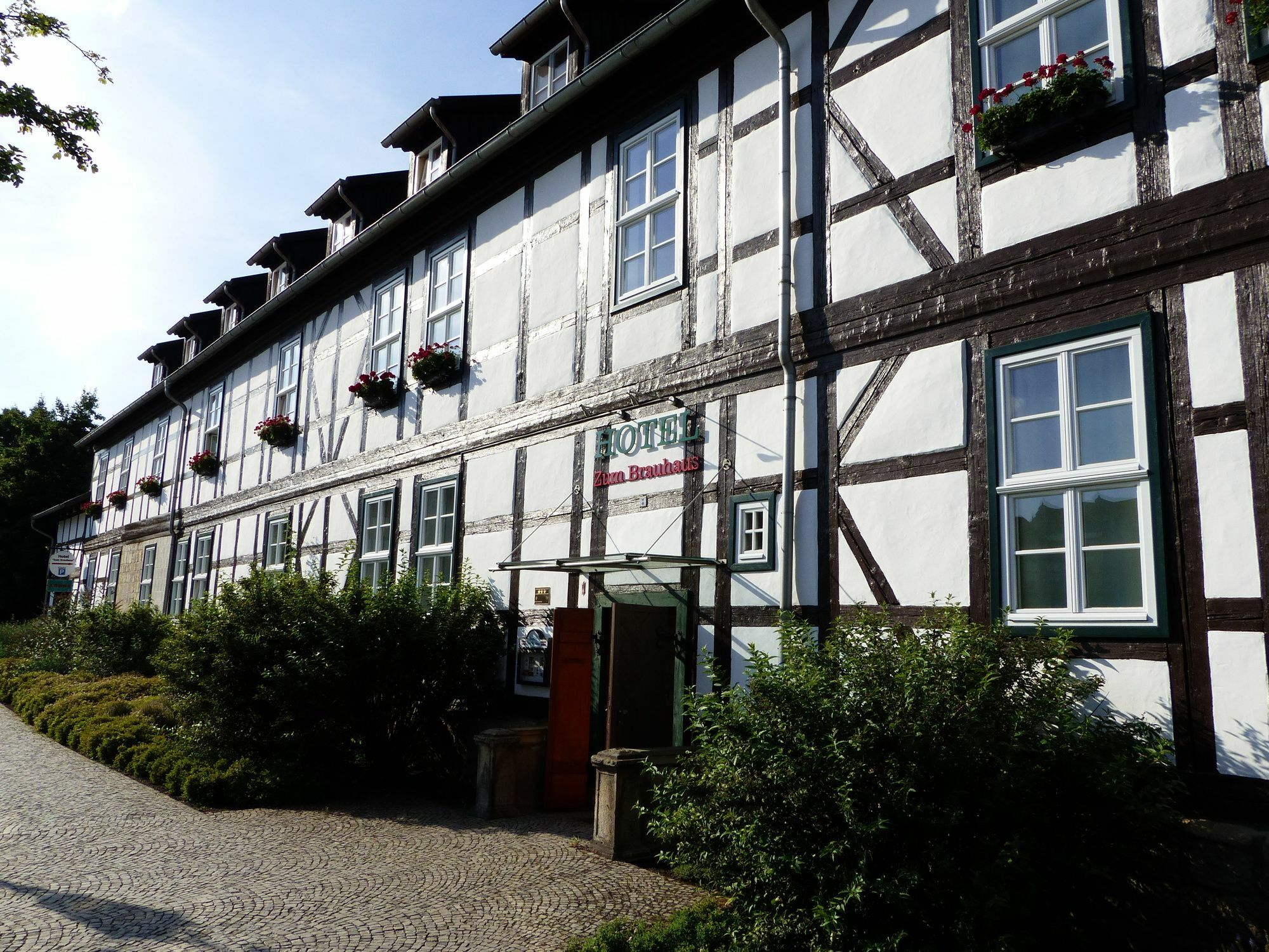 Hotel Zum Brauhaus Quedlinburg Dış mekan fotoğraf